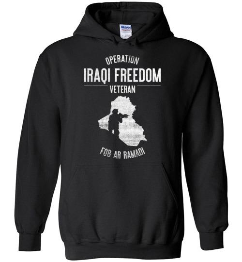 Load image into Gallery viewer, Operation Iraqi Freedom &quot;FOB Ar Ramadi&quot; - Men&#39;s/Unisex Hoodie
