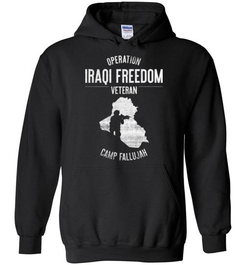 Load image into Gallery viewer, Operation Iraqi Freedom &quot;Camp Fallujah&quot; - Men&#39;s/Unisex Hoodie
