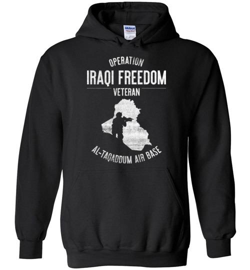 Load image into Gallery viewer, Operation Iraqi Freedom &quot;Al-Taqaddum Air Base&quot; - Men&#39;s/Unisex Hoodie
