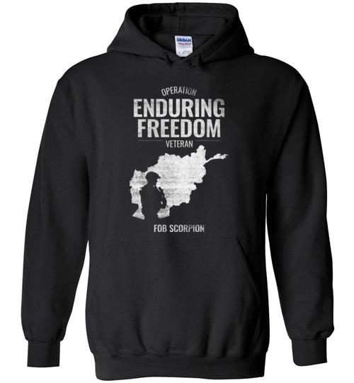 Load image into Gallery viewer, Operation Enduring Freedom &quot;FOB Scorpion&quot; - Men&#39;s/Unisex Hoodie
