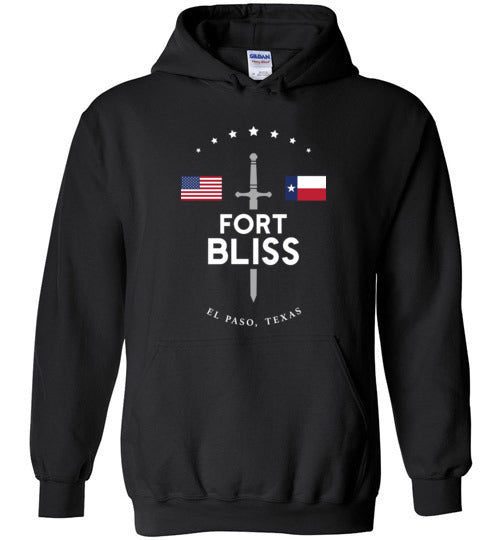 Load image into Gallery viewer, Fort Bliss - Men&#39;s/Unisex Hoodie-Wandering I Store
