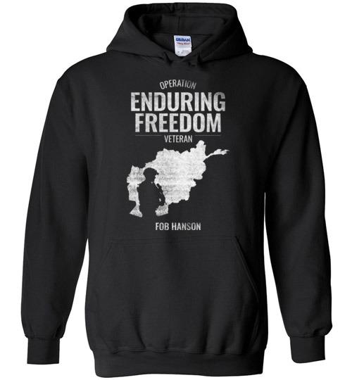 Load image into Gallery viewer, Operation Enduring Freedom &quot;FOB Hanson&quot; - Men&#39;s/Unisex Hoodie

