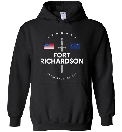 Fort Richardson - Men's/Unisex Hoodie-Wandering I Store