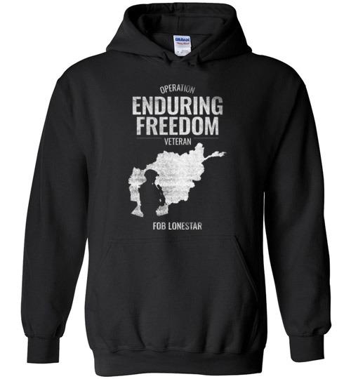 Load image into Gallery viewer, Operation Enduring Freedom &quot;FOB Lonestar&quot; - Men&#39;s/Unisex Hoodie
