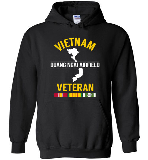 Load image into Gallery viewer, Vietnam Veteran &quot;Quang Ngai Airfield&quot; - Men&#39;s/Unisex Hoodie-Wandering I Store
