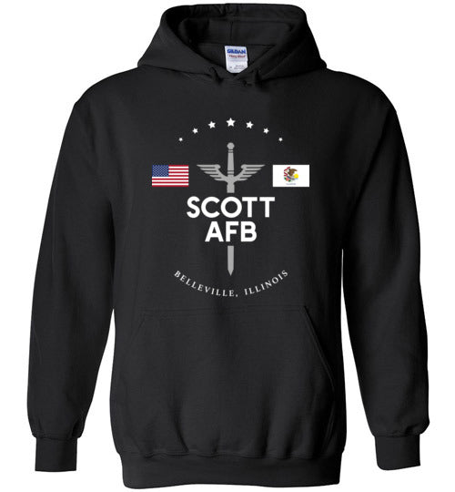 Scott AFB - Men's/Unisex Hoodie-Wandering I Store
