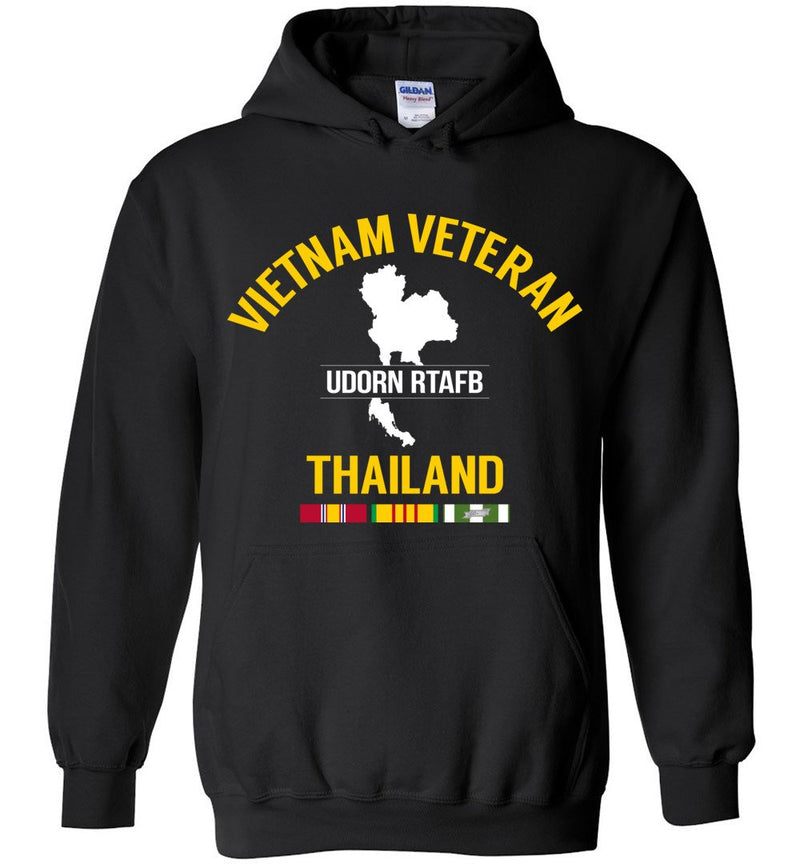 Load image into Gallery viewer, Vietnam Veteran Thailand &quot;Udorn RTAFB&quot; - Men&#39;s/Unisex Hoodie
