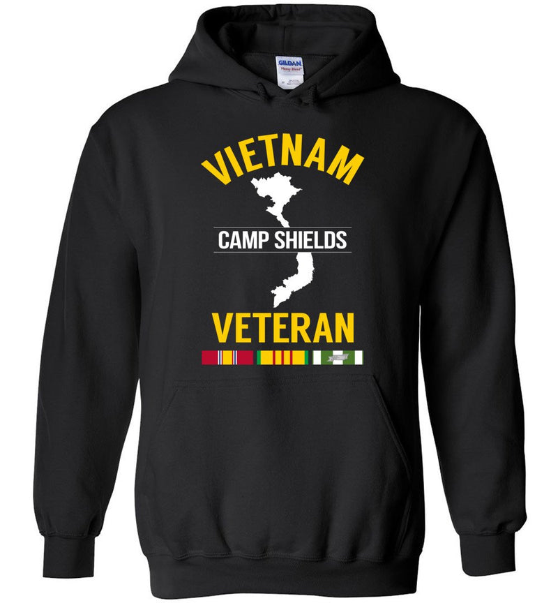 Load image into Gallery viewer, Vietnam Veteran &quot;Camp Shields&quot; - Men&#39;s/Unisex Hoodie
