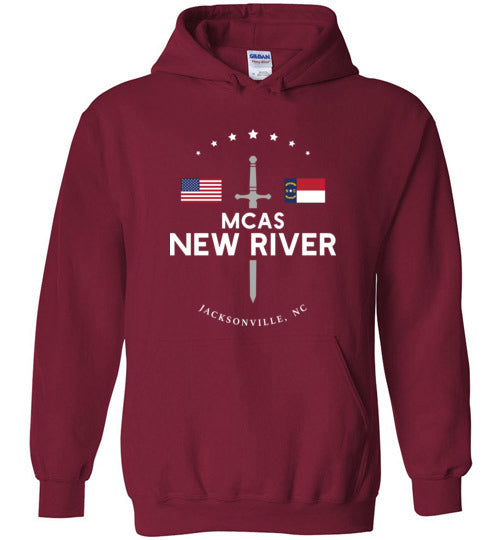 MCAS New River - Men's/Unisex Hoodie-Wandering I Store