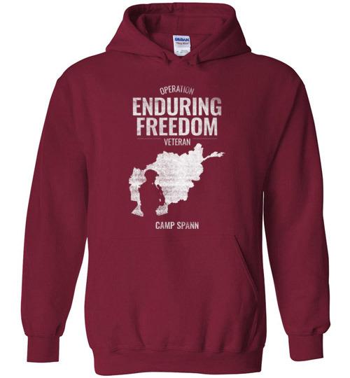Load image into Gallery viewer, Operation Enduring Freedom &quot;Camp Spann&quot; - Men&#39;s/Unisex Hoodie

