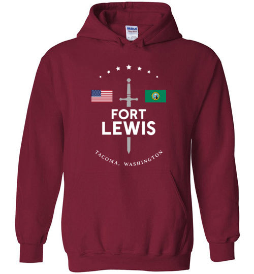 Fort Lewis - Men's/Unisex Hoodie-Wandering I Store