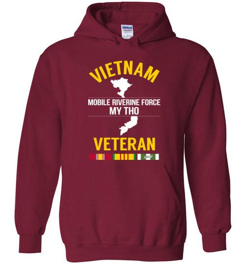 Vietnam Veteran "Mobile Riverine Force My Tho" - Men's/Unisex Hoodie
