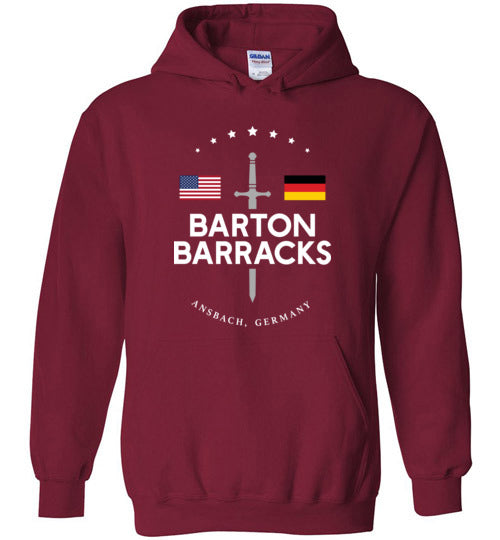 Barton Barracks - Men's/Unisex Hoodie-Wandering I Store