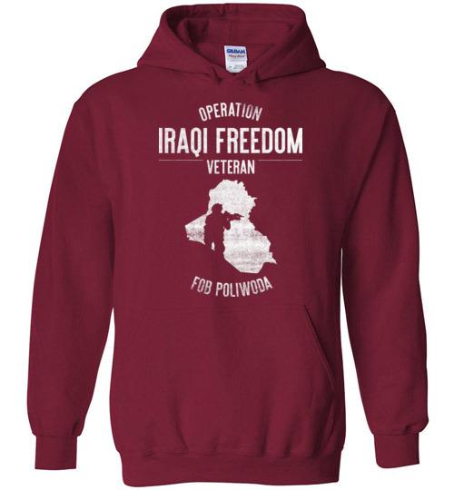 Load image into Gallery viewer, Operation Iraqi Freedom &quot;FOB Poliwoda&quot; - Men&#39;s/Unisex Hoodie
