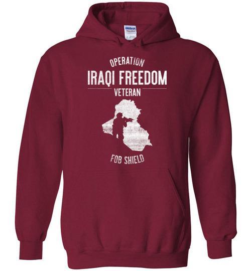Load image into Gallery viewer, Operation Iraqi Freedom &quot;FOB Shield&quot; - Men&#39;s/Unisex Hoodie
