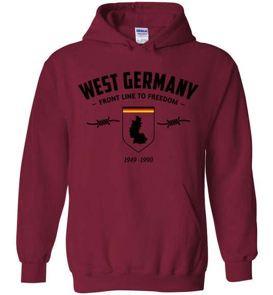 West Germany "Front Line to Freedom" - Men's/Unisex Hoodie