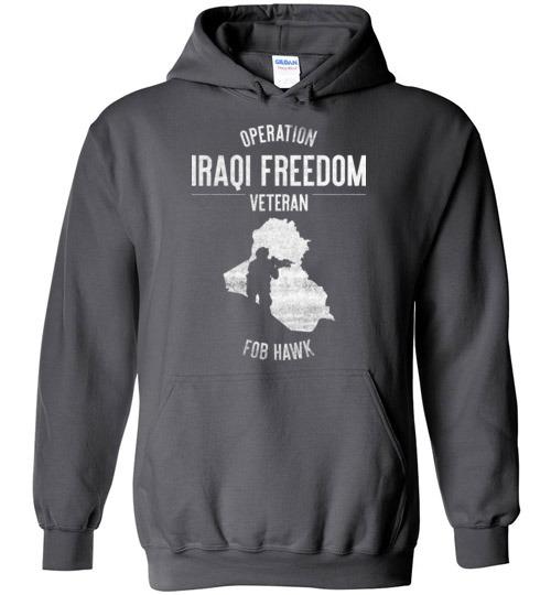 Load image into Gallery viewer, Operation Iraqi Freedom &quot;FOB Hawk&quot; - Men&#39;s/Unisex Hoodie
