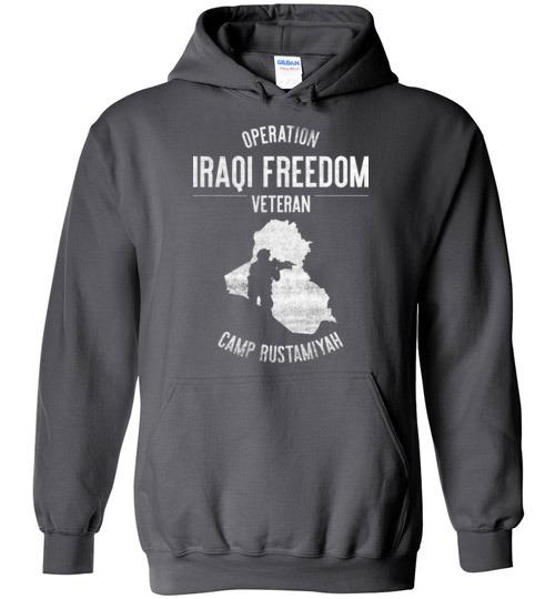 Load image into Gallery viewer, Operation Iraqi Freedom &quot;Camp Rustamiyah&quot; - Men&#39;s/Unisex Hoodie
