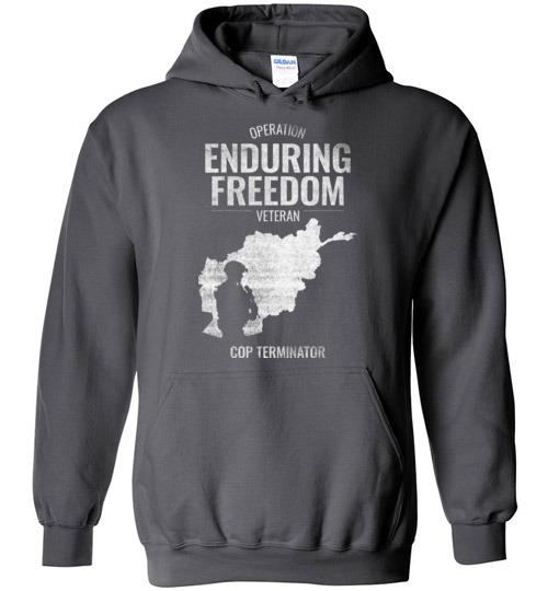 Load image into Gallery viewer, Operation Enduring Freedom &quot;COP Terminator&quot; - Men&#39;s/Unisex Hoodie
