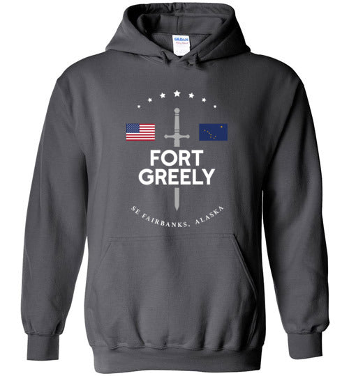 Load image into Gallery viewer, Fort Greely - Men&#39;s/Unisex Hoodie-Wandering I Store

