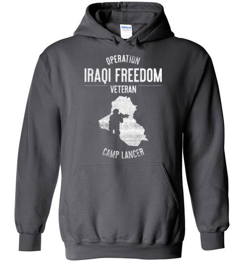 Load image into Gallery viewer, Operation Iraqi Freedom &quot;Camp Lancer&quot; - Men&#39;s/Unisex Hoodie
