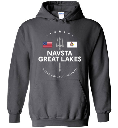 Load image into Gallery viewer, NAVSTA Great Lakes - Men&#39;s/Unisex Hoodie-Wandering I Store
