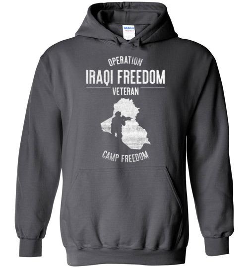 Load image into Gallery viewer, Operation Iraqi Freedom &quot;Camp Freedom&quot; - Men&#39;s/Unisex Hoodie
