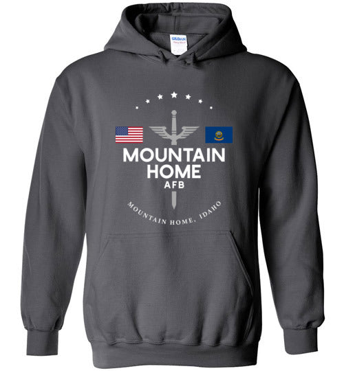 Mountain Home AFB - Men's/Unisex Hoodie-Wandering I Store