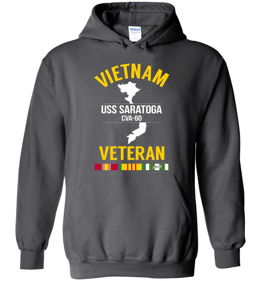 Vietnam Veteran "USS Saratoga CVA-60" - Men's/Unisex Hoodie