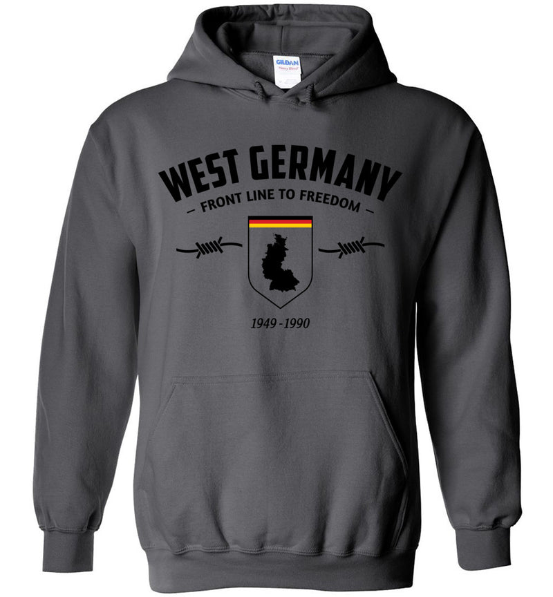 Load image into Gallery viewer, West Germany &quot;Front Line to Freedom&quot; - Men&#39;s/Unisex Hoodie
