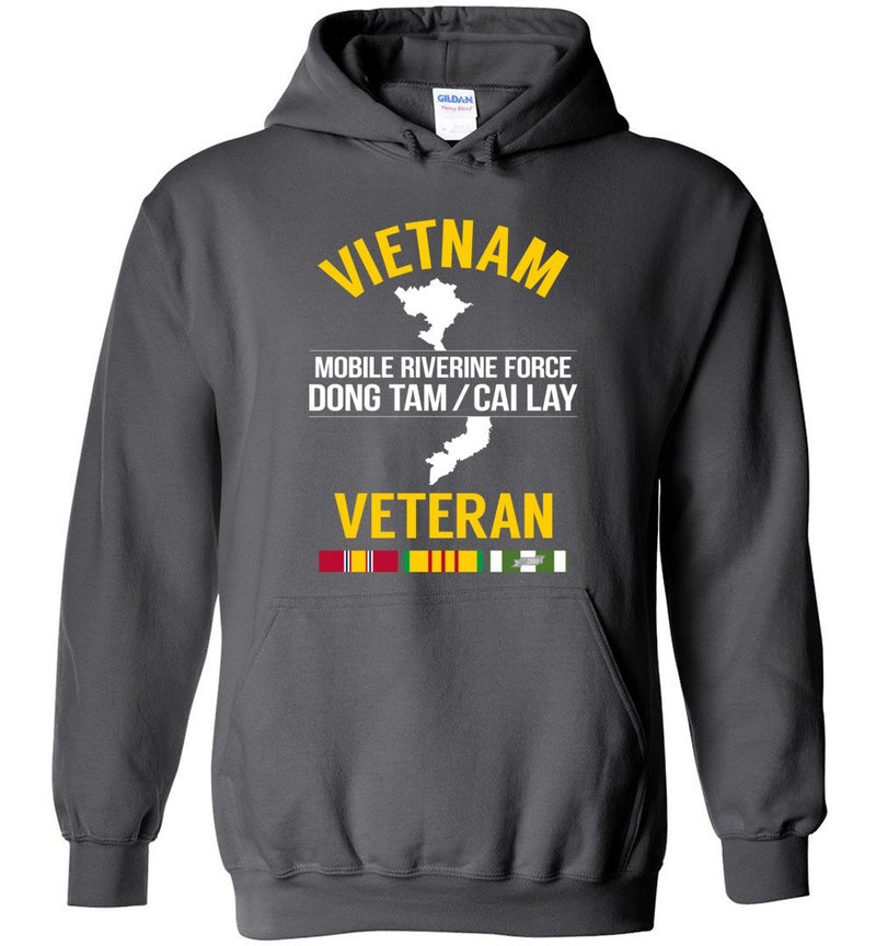 Load image into Gallery viewer, Vietnam Veteran &quot;Mobile Riverine Force Dong Tam/Cai Lay&quot; - Men&#39;s/Unisex Hoodie
