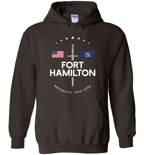 Load image into Gallery viewer, Fort Hamilton - Men&#39;s/Unisex Hoodie-Wandering I Store
