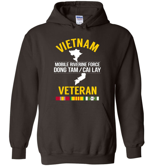 Vietnam Veteran "Mobile Riverine Force Dong Tam/Cai Lay" - Men's/Unisex Hoodie