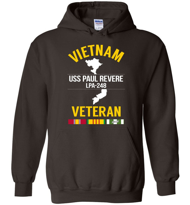 Load image into Gallery viewer, Vietnam Veteran &quot;USS Paul Revere LPA-248&quot; - Men&#39;s/Unisex Hoodie
