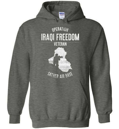 Load image into Gallery viewer, Operation Iraqi Freedom &quot;Sather Air Base&quot; - Men&#39;s/Unisex Hoodie

