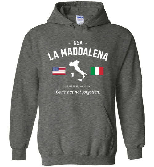 NSA La Maddalena "GBNF" - Men's/Unisex Hoodie-Wandering I Store