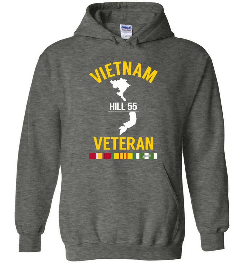 Load image into Gallery viewer, Vietnam Veteran &quot;Hill 55&quot; - Men&#39;s/Unisex Hoodie
