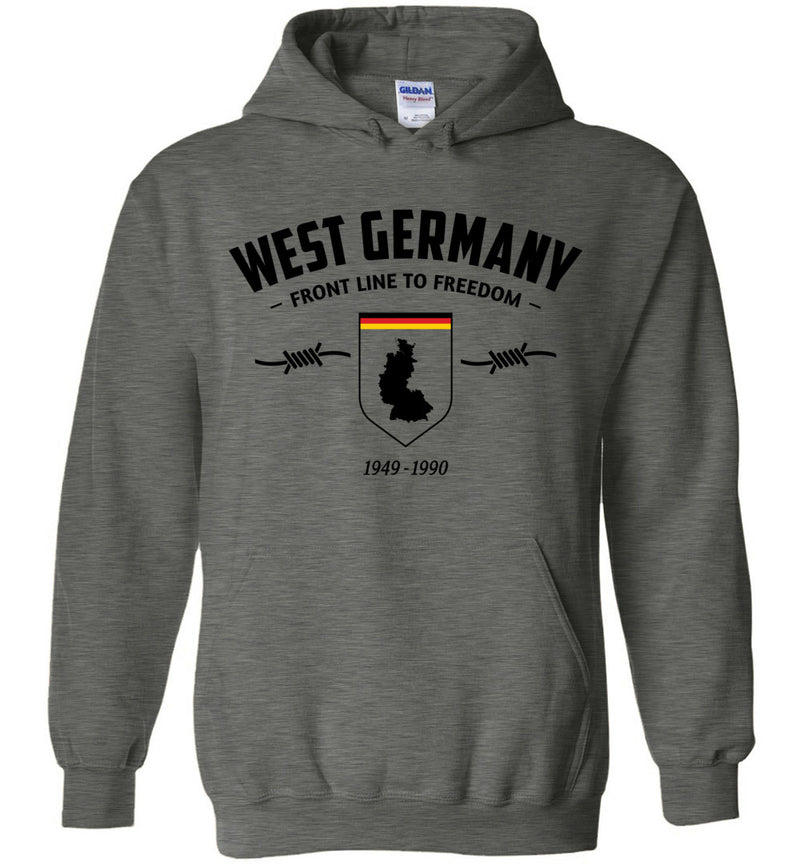 Load image into Gallery viewer, West Germany &quot;Front Line to Freedom&quot; - Men&#39;s/Unisex Hoodie
