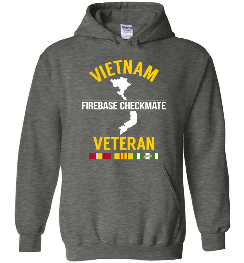Load image into Gallery viewer, Vietnam Veteran &quot;Firebase Checkmate&quot; - Men&#39;s/Unisex Hoodie
