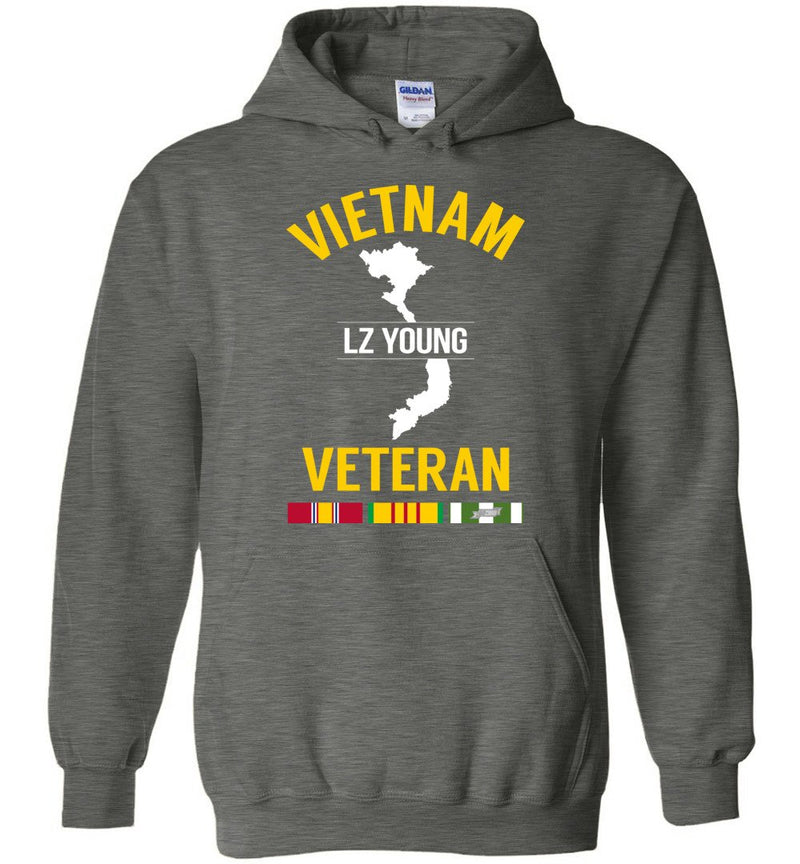 Load image into Gallery viewer, Vietnam Veteran &quot;LZ Young&quot; - Men&#39;s/Unisex Hoodie
