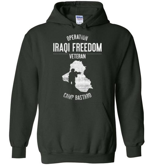 Load image into Gallery viewer, Operation Iraqi Freedom &quot;Camp Bastard&quot; - Men&#39;s/Unisex Hoodie
