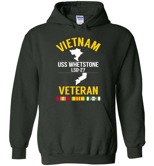 Load image into Gallery viewer, Vietnam Veteran &quot;USS Whetstone LSD-27&quot; - Men&#39;s/Unisex Hoodie
