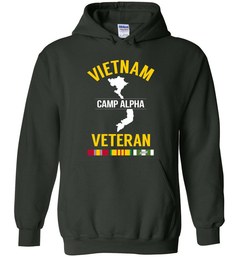 Load image into Gallery viewer, Vietnam Veteran &quot;Camp Alpha&quot; - Men&#39;s/Unisex Hoodie
