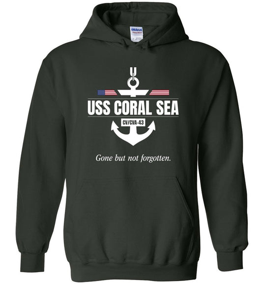 USS Coral Sea CV/CVA-43 "GBNF" - Men's/Unisex Hoodie