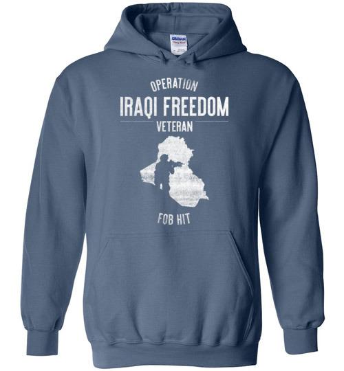 Load image into Gallery viewer, Operation Iraqi Freedom &quot;FOB Hit&quot; - Men&#39;s/Unisex Hoodie
