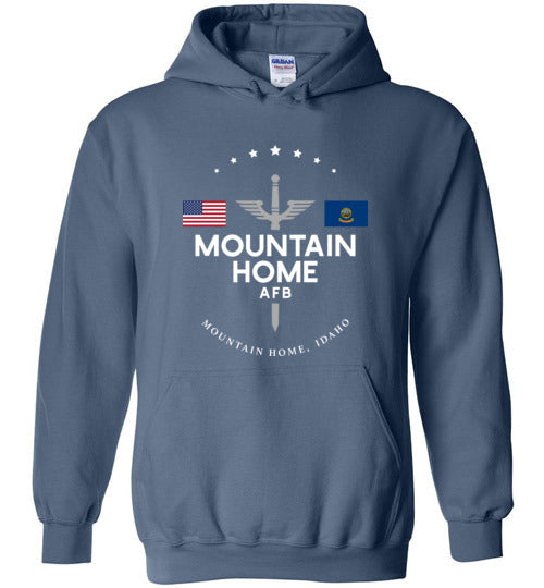 Mountain Home AFB - Men's/Unisex Hoodie-Wandering I Store