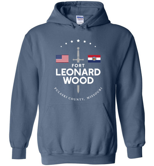 Fort Leonard Wood - Men's/Unisex Hoodie-Wandering I Store