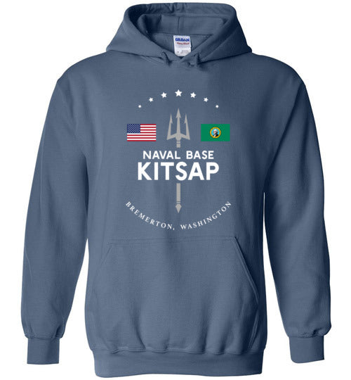 Naval Base Kitsap - Men's/Unisex Hoodie-Wandering I Store