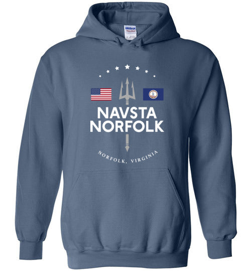 NAVSTA Norfolk - Men's/Unisex Hoodie-Wandering I Store