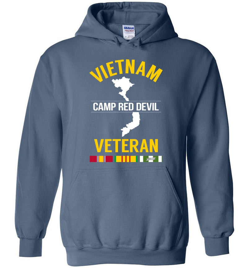 Load image into Gallery viewer, Vietnam Veteran &quot;Camp Red Devil&quot; - Men&#39;s/Unisex Hoodie
